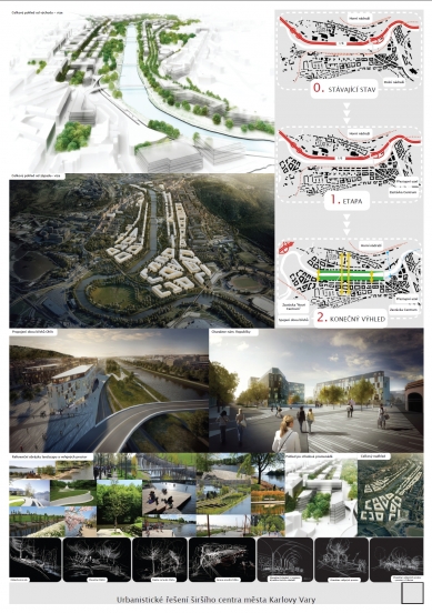 Výsledky soutěže v Karlových Varech - 2. cena - foto: Cigler Marani Architects, a. s.