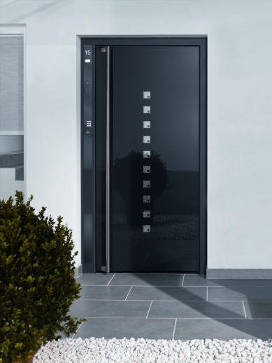 Chytré vchodové dveře s Schüco Door Control System