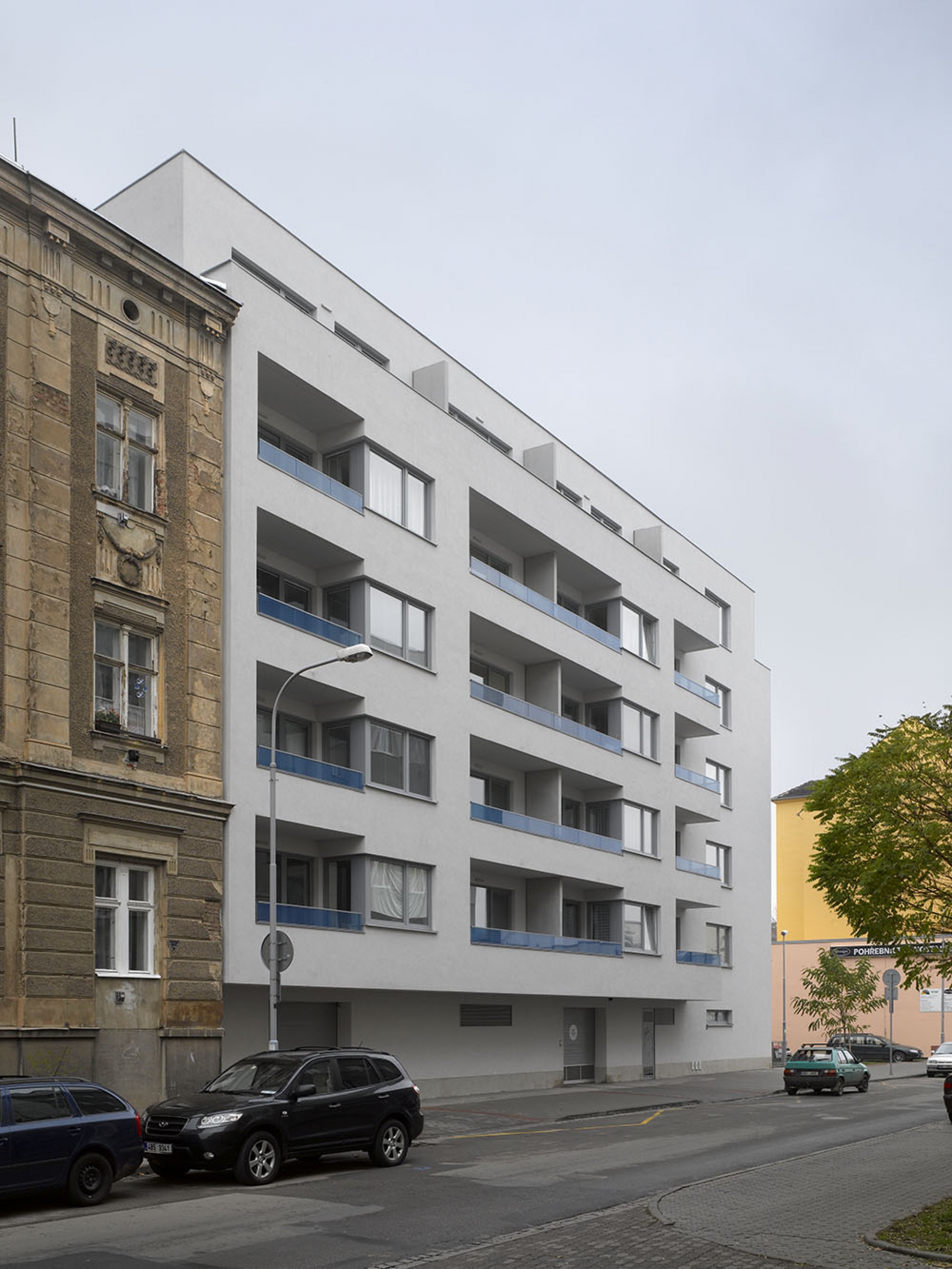 archiweb.cz Bytový dům Křídlovická