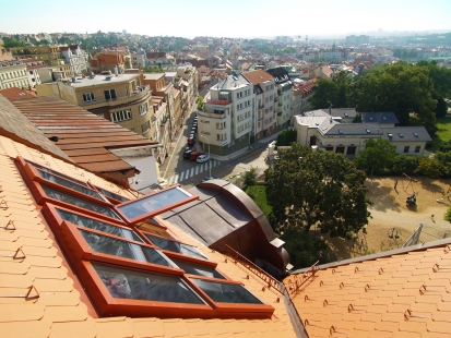 Atypická střešní okna pro památkově chráněné domy - Solara HISTORIK, střešní prosklení - Solara HISTORIK, střešní prosklení