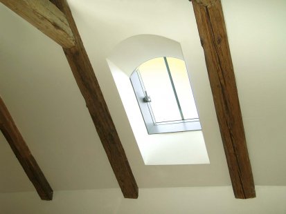 Atypical roof windows for heritage-protected houses - Solara KLASIK, interior - Solara KLASIK, interior