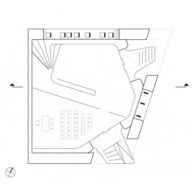 Policejní stanice a soudní budova v Gruzii od J. Mayer H. - Půdorys přízemí - foto: J. MAYER H. Architects
