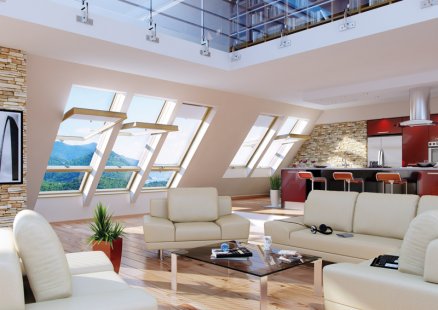Roof windows of the future - FDY-V Duet proSky