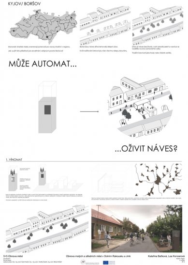 V. Cena Bohuslava Fuchse - oceněné projekty - 5+5 Obnova měst – Stadterneuerung - foto: Lea Koncerová + Kateřina Baťková; 3. ročník