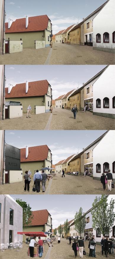 V. Cena Bohuslava Fuchse - vítězné projekty - 5+5 Obnova měst – Stadterneuerung - foto: Kryštof Foltýn + Daniel Struhařík; 3. ročník