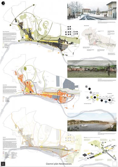 Municipal Development Plan of Nelahozeves - results of the competition - 1. price - foto: Michal Dvořák, Ivan Gogolák, Lukáš Grasse, Pavel Grasse