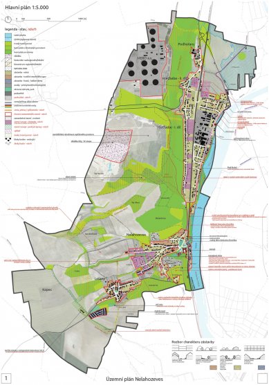Municipal Development Plan of Nelahozeves - results of the competition - 2. prize - foto: Karel Hasenblas, Jiří Koten