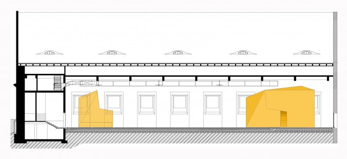 Cena Architekt roku -  HŠH architekti (Ing. akad. arch. Petr Hájek, Ing. arch. Tomáš Hradečný, Ing. akad. arch. Jan Šépka), Jízdárna na Zámeckém návrší v Litomyšli - multifunkční sál