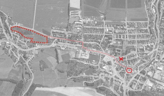 Studentské práce z workshopu v Polici - Vojtěch Kaláb: Bukovice místo rozvoje