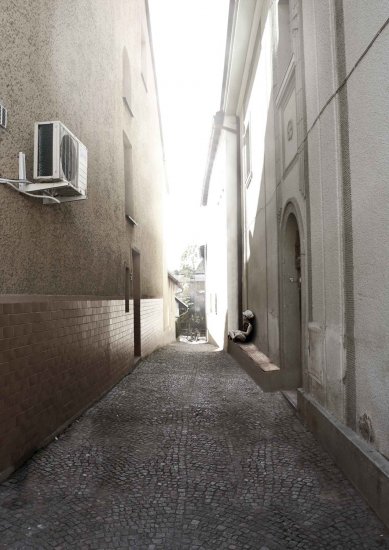 Studentské práce z workshopu v Polici - Andreas Dzikos: Drobné městské intervence