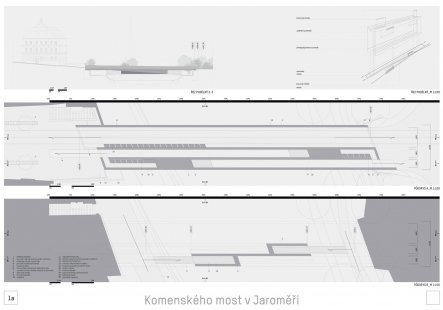 Komenského most v Jaroměři – výsledky soutěže - Odměna (8 tis. Kč): Michal Širmer