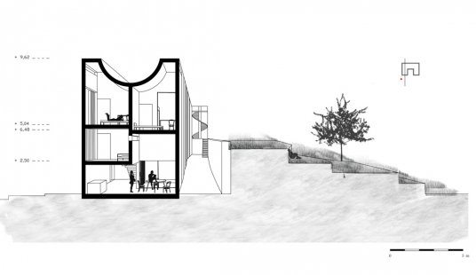 <Jested f kleci 13 - nomination> - Student housing under the bedrock - foto: Eliška Kováříková