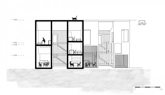 <Jested f kleci 13 - nomination> - Student housing under the channel - foto: Eliška Kováříková