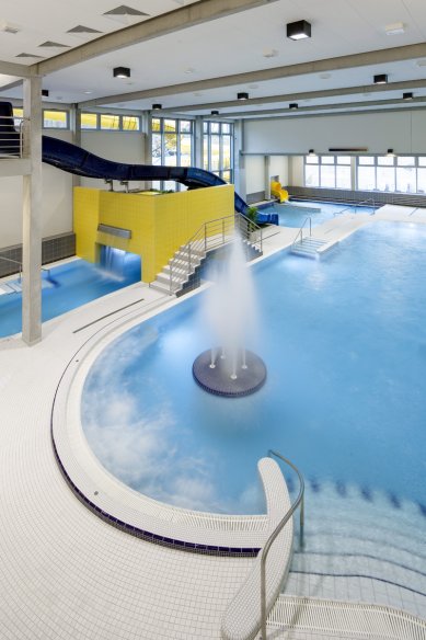 Anti-slip tiles from RAKO have enhanced the safety of visitors at the new aquapark in Mladá Boleslav