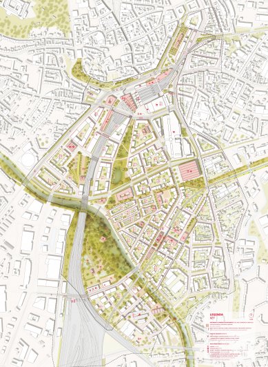 The competition for the future of the center of Brno was won by UNIT architects - 1. price (1,800,000 CZK) - foto: UNIT architekti: Filip Tittl, Michal Kohout, David Tichý, Šárka Doležalová, Marie Gelová, Luboš Klabík, Filip Lux, Adéla Medunová, Lukáš Tittl a Jitka Žambochová