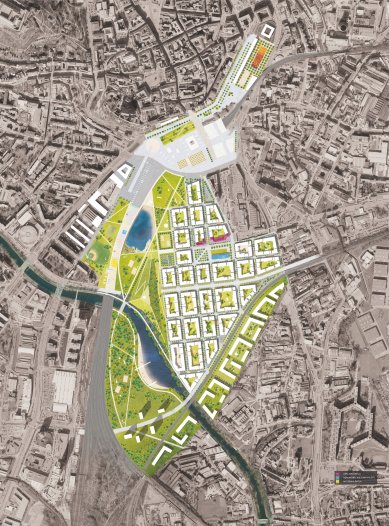 The competition for the future of the center of Brno was won by UNIT architects - Michal Palaščák, Michal Poláš, Martin Bělkovský, Miroslava Šešulková, Kryštof Foltýn, Norbert Obršál, Lukáš Černý, Tomáš Babka, and Jan Kristek