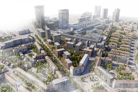 Cvernovka - výsledky mezinárodní architektonicko-urbanistické soutěže - Návrh č. 4 - foto: Architektonická kancelária Ľubomír Závodný