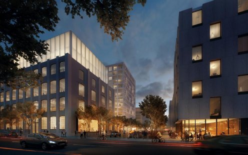 Cvernovka - výsledky mezinárodní architektonicko-urbanistické soutěže - Návrh č. 6 - foto: Vallo Sadovsky Architects