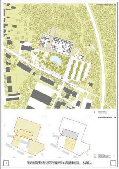 New Administrative Center of Czech Forests - Competition Results - Reward - foto: CUBOID ARCHITEKTI s. r. o.