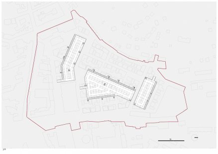 Ještěd in the Cage 17 - Awarded Studios and Projects - Jakub Kopecký: A New Urban District in Náchod