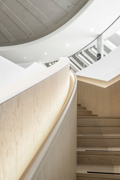 Modern building The Word supports the creative spirit. Thanks to its good acoustics.
