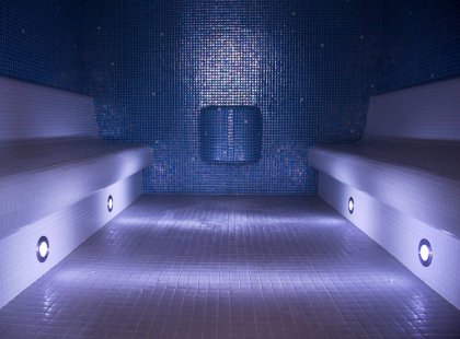 Využití mozaiky v bazénech a wellness   - Městský bazén Kralupy