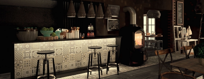Mozaiky a jejich využití v restauracích a barech