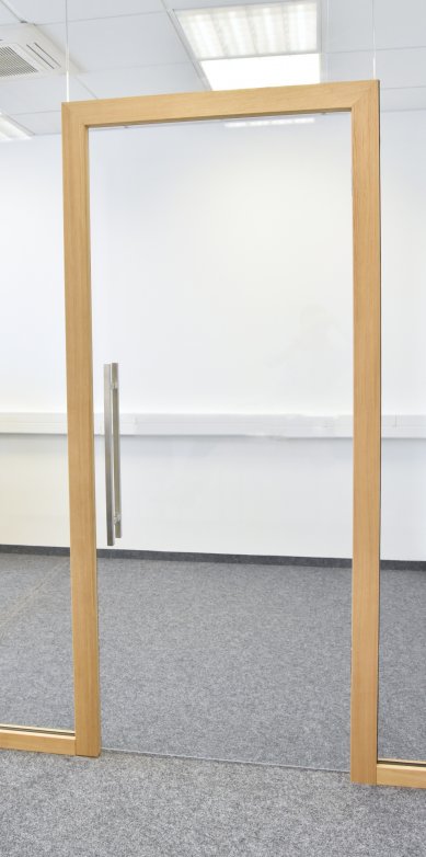 Prosklené stěny WOODYGLASS