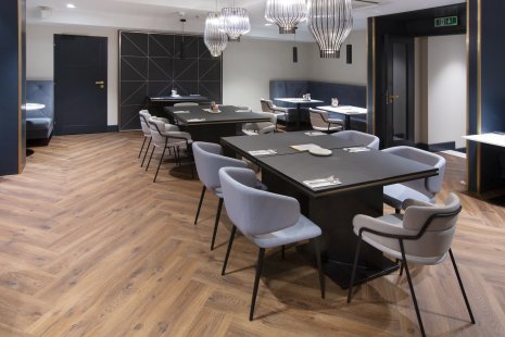PERGO vinyl – floor implementation at the Hotel – Radisson Blu Prague