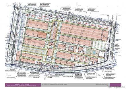 Praha má projekty na revitalizaci objektů Holešovické tržnice - Generel areálu