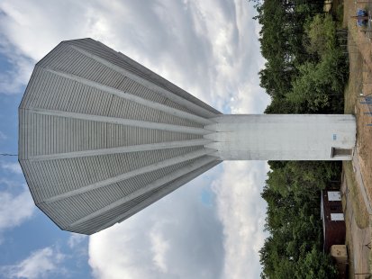 The virtual exhibition will pull you into the golden age of Czech architecture of the 1960s and 1970s - Tomáš Černoušek: Tower Water Tank, Brno-Kohoutovice - foto: © Národní památkový ústav
