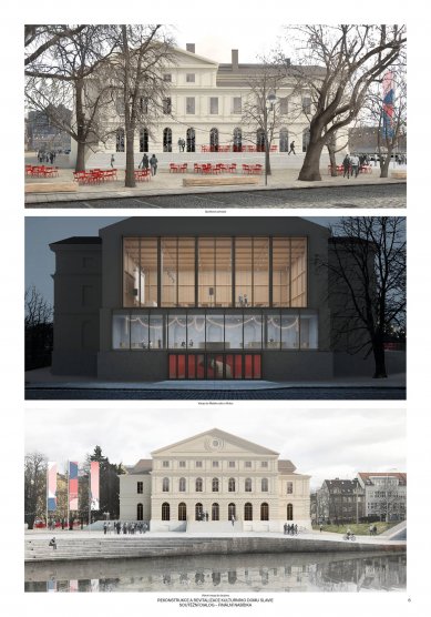 Rekonstrukce kulturního domu v Č. Budějovicích - výsledky dialogu - 3. místo - foto: PLURAL 