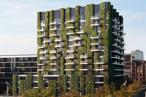Zelená fasáda Schüco AF UDC 80 Green Facade: Cleans the air, increases energy efficiency, reduces noise, beautifies cities