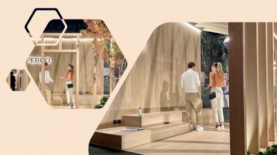 PERGO na veletrhu S/ALON Budapest 2021: voděodolná laminátová podlaha upoutala nejen designéry
