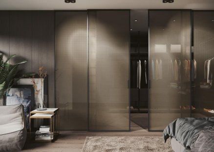 Dveře IDEA od JAP FUTURE – přesvědčivost jednoduchého designu - Posuvné dveře IDEANET v posuvu PREMIUM - foto: JAP FUTURE