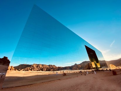 Unique structures showcase glass in various conditions