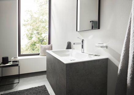 Více flexibility a funkčnosti s řadou baterií hansgrohe Finoris