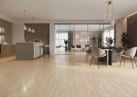 The new waterproof KPP Euphoria collection changes the perspective on laminate flooring - Euphoria 4V - Muren Oak