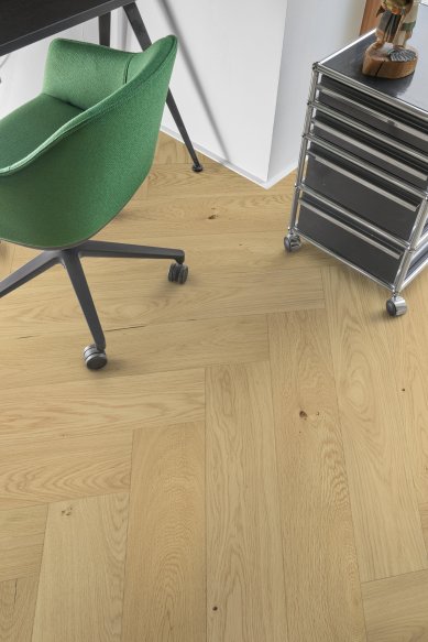 Castle collection of KPP Château Herringbone parquet: When reminiscence is a trend of the present - KPP Château Herringbone CLAGNY