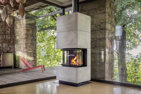 Modular fireplaces that adapt to any space