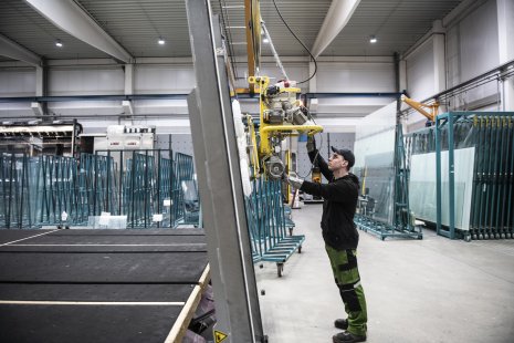 Saving energy can also be achieved with smartly designed glazing