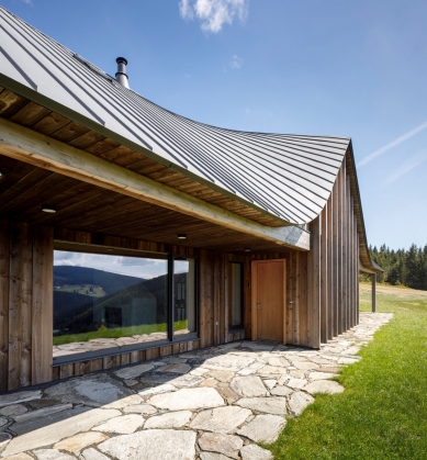 The best building in the Krkonoš Mountains is the EPO1 contemporary art center - Atelier SAD: Rotter's Cabins