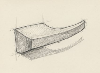 Autoklika: italský design, české řemeslo, automobilová duše - Autoklika – originální skica - foto: David_Bodino