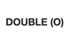 Double (O)